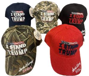 Trump2024 Hat "I Stand with Trump"